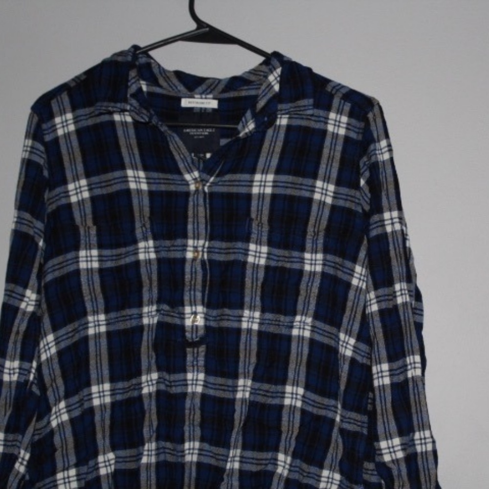 blue flannel